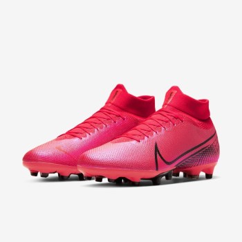 Nike Mercurial Superfly 7 Pro AG-PRO - Női Focicipő - Piros/Piros/Fekete